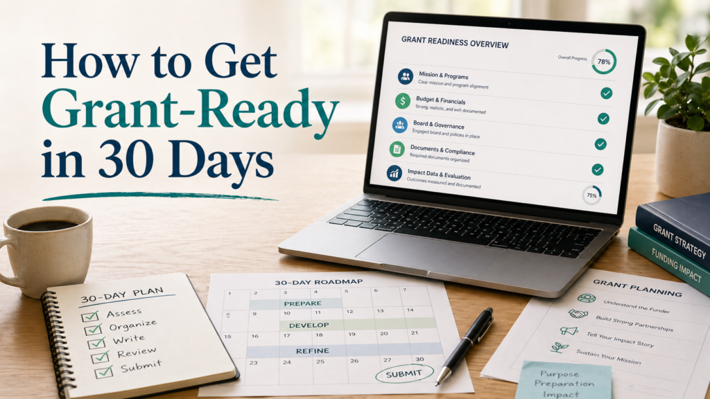 How to Get Grant-Ready in 30 Days